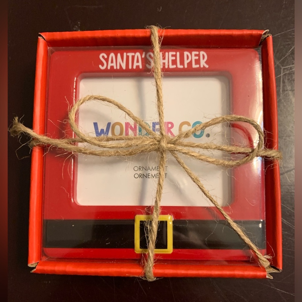 Santa’s Helper Ornament
